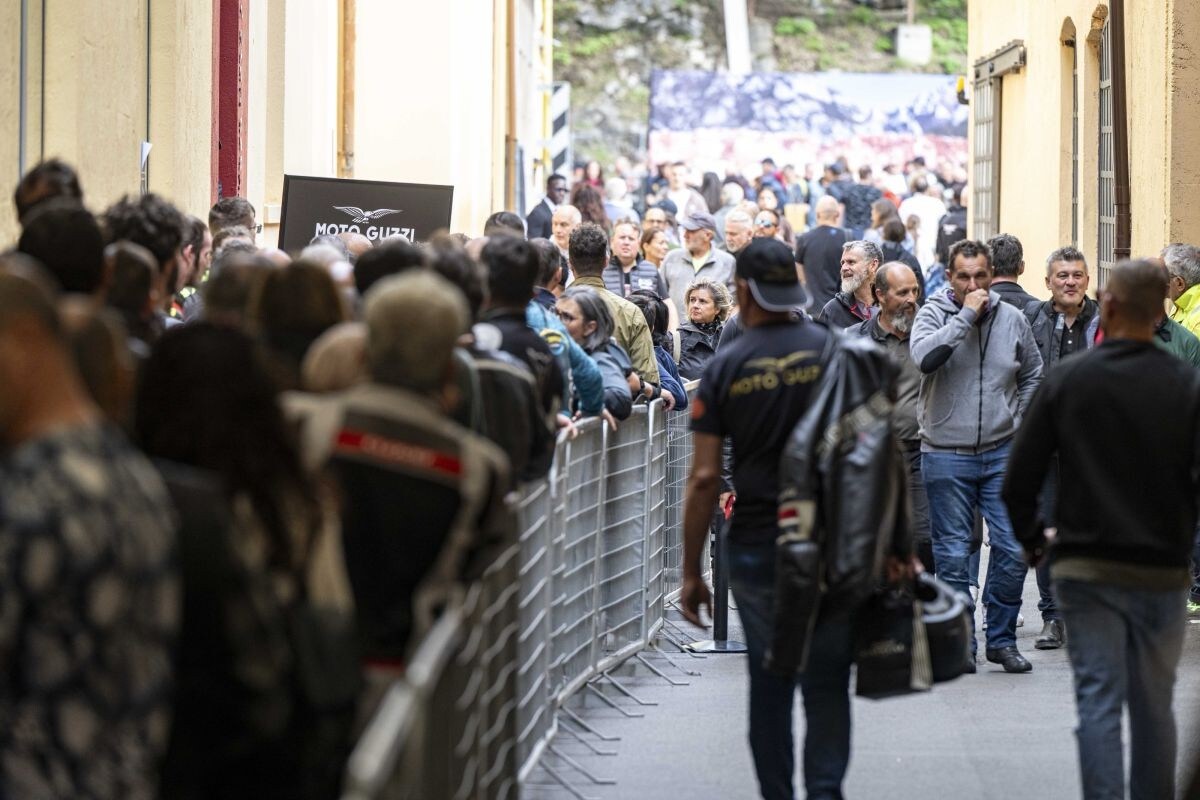 Moto Guzzi Open House: i numeri record dell'edizione 2024